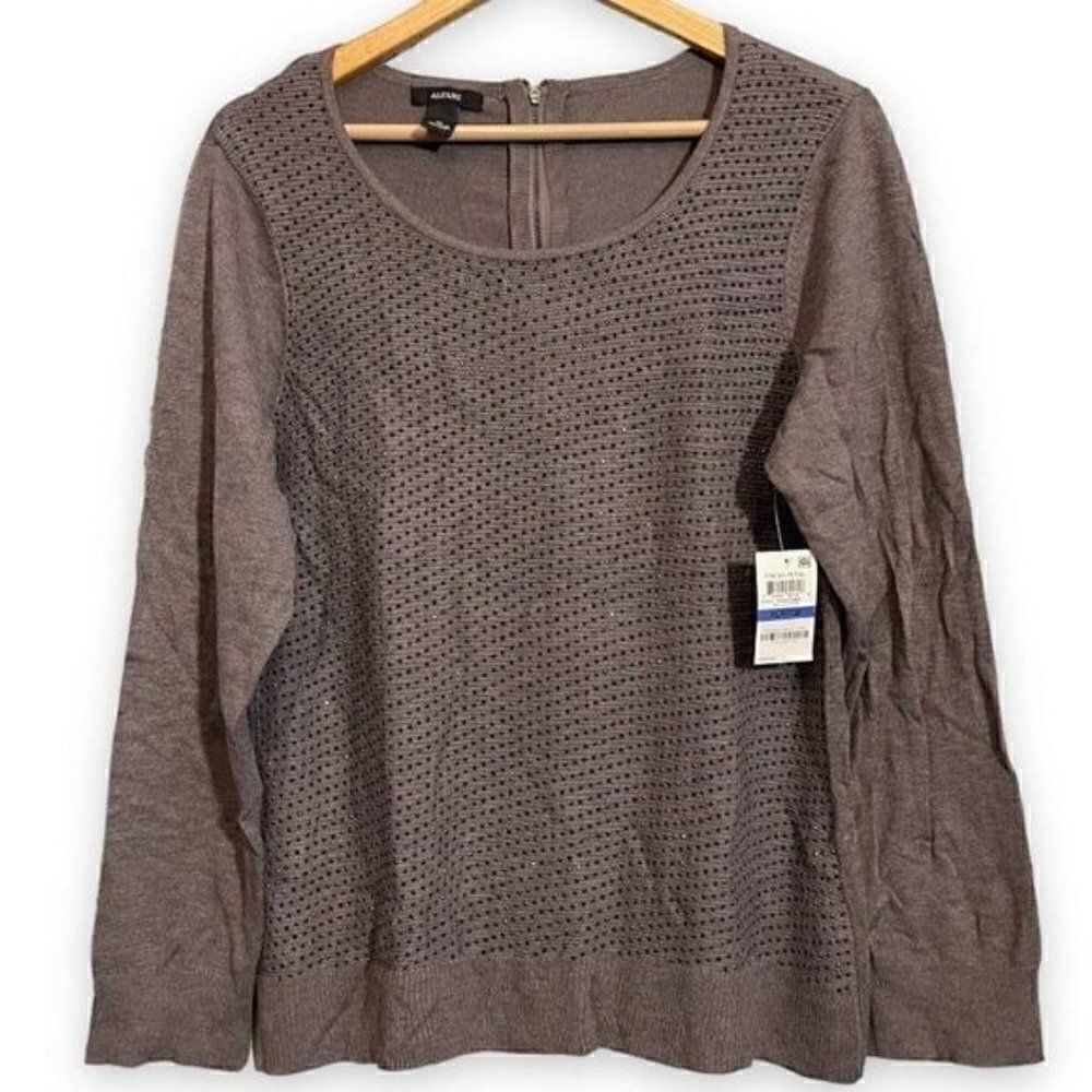 Alfani Lightweight Long Sleeve Sweater